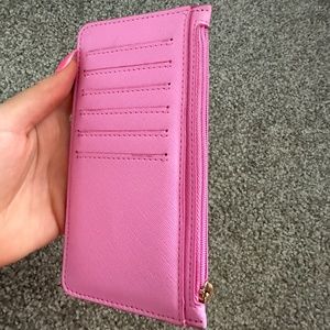 Pink card holder Wallet